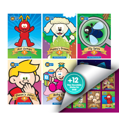 [PRE-ORDER] NEW Advanced Code Decodable Stories 1:1 Set (All Titles)